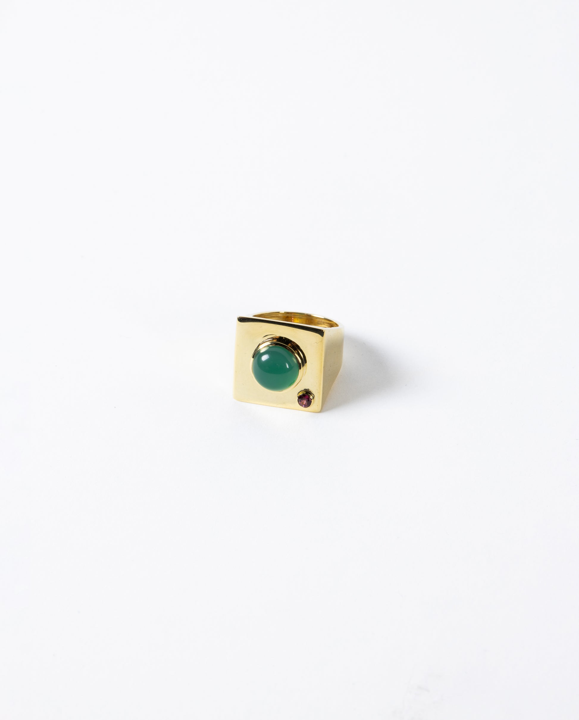 Edge Mega Ring with Gems