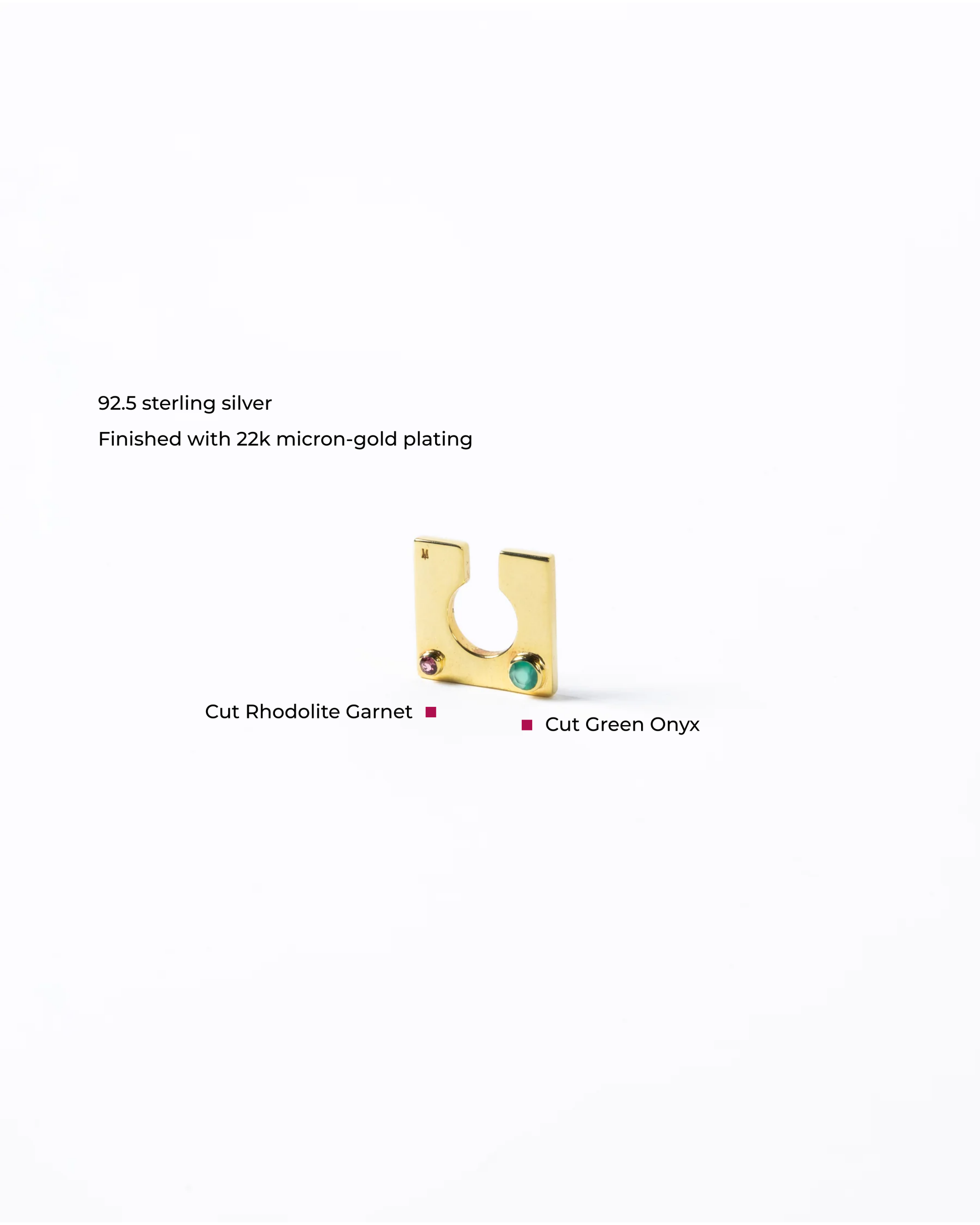 Edge Ear Cuff with Gems