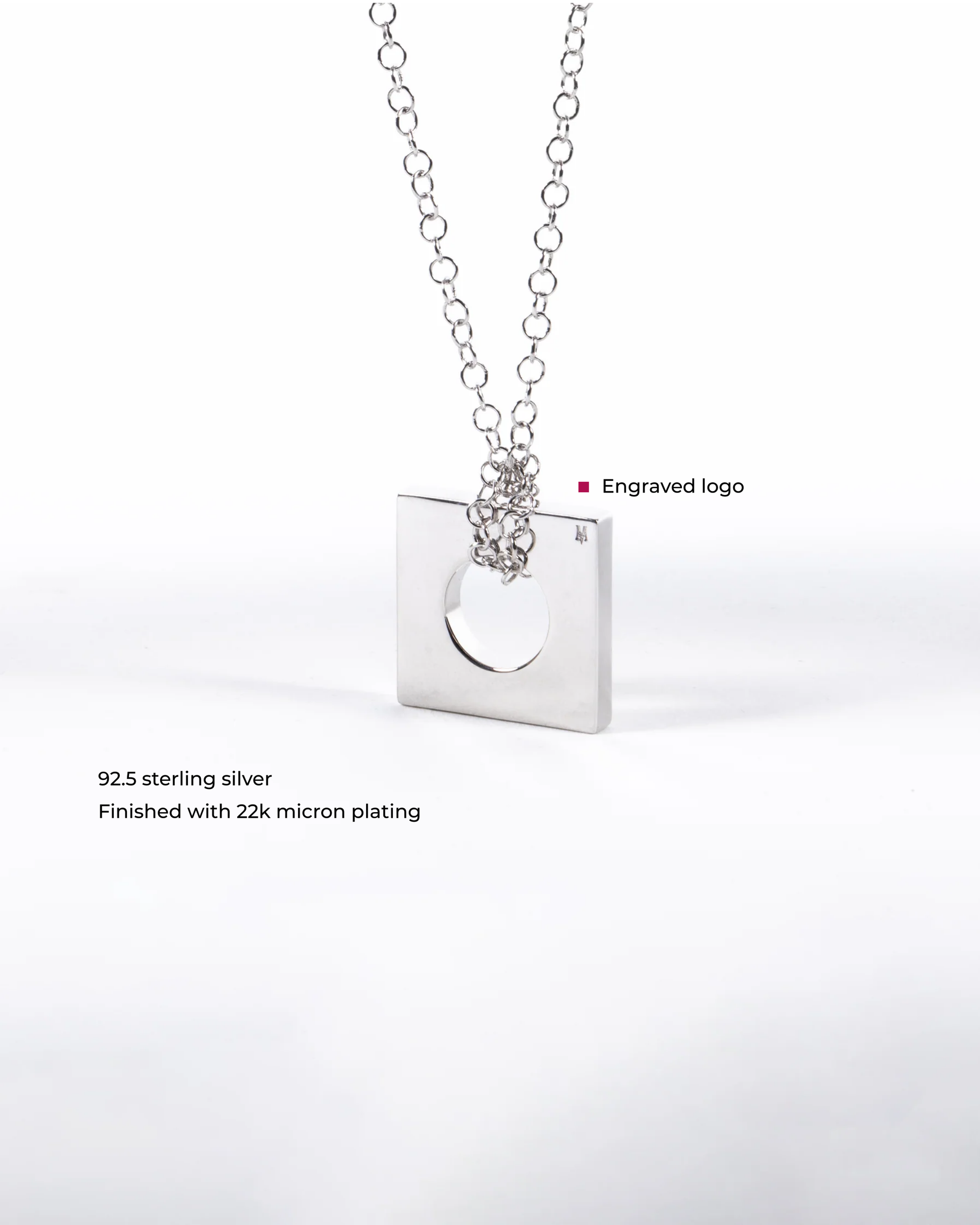 Edge Pendant Loopless