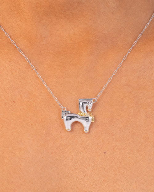 Chaand Horse Necklace