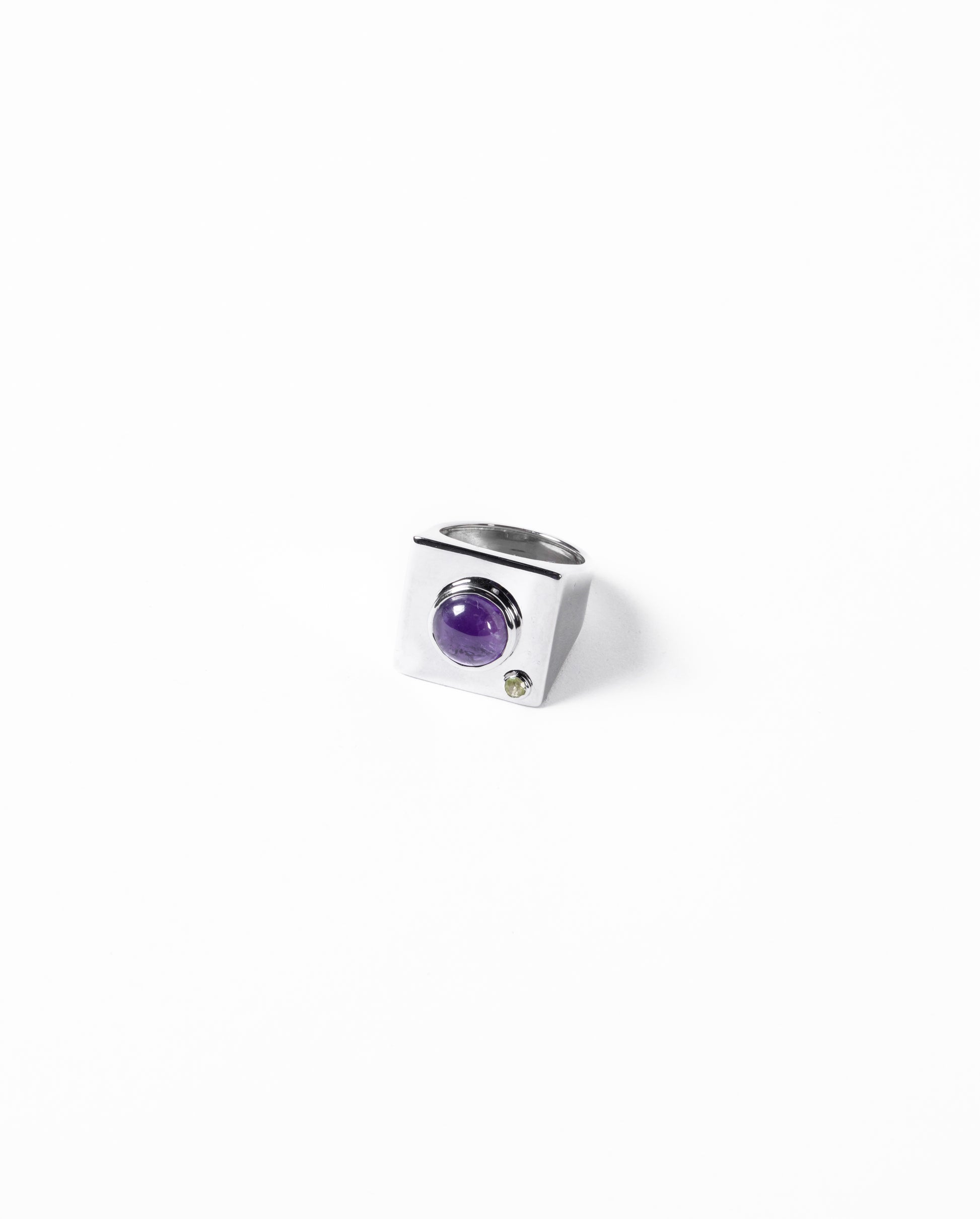 Edge Mega Ring with Gems