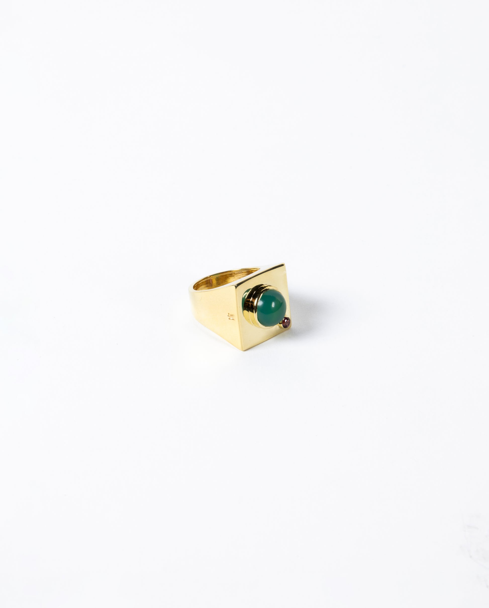 Edge Mega Ring with Gems