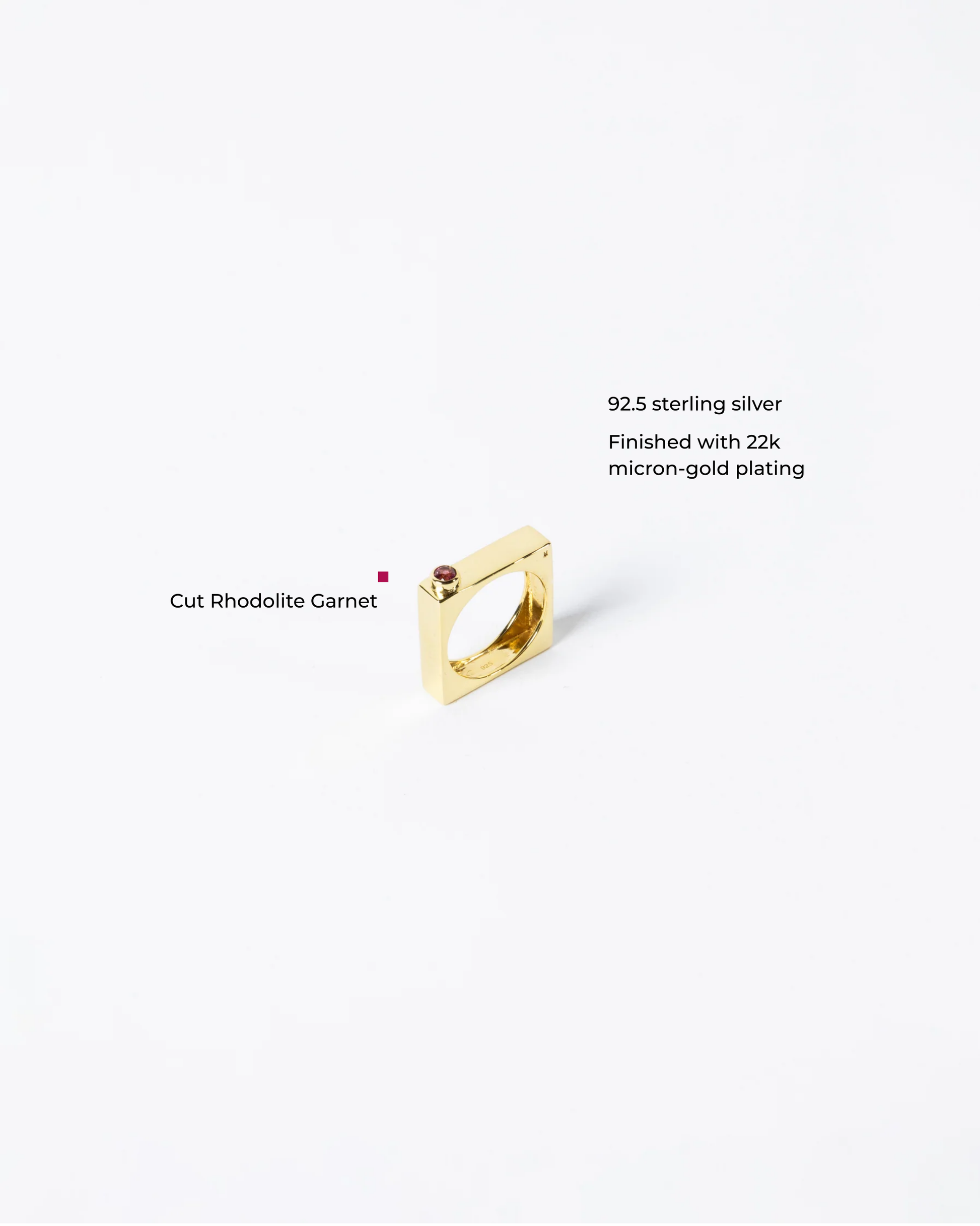 Edge Ring with Gems
