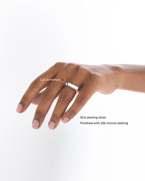 Edge Ring with Gems