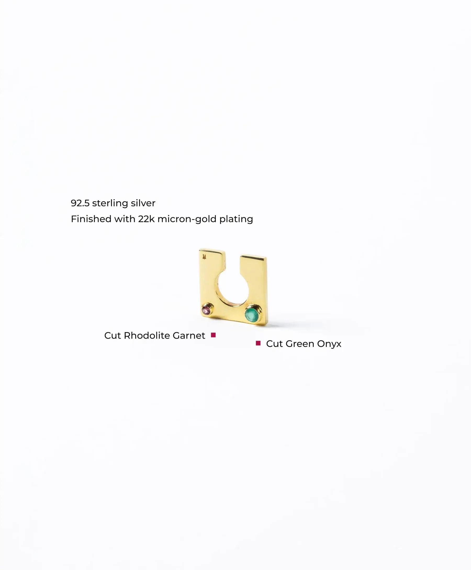 Edge Ear Cuff with Gems