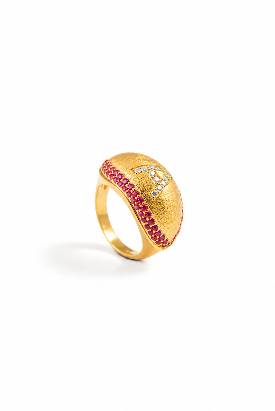 Eclipse Letter Ring