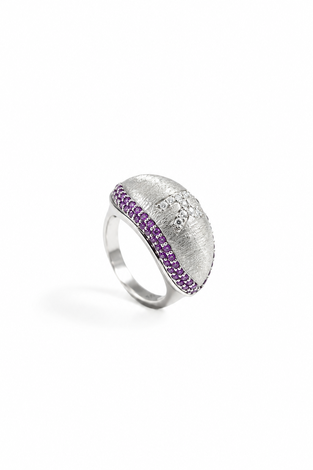 Eclipse Letter Ring