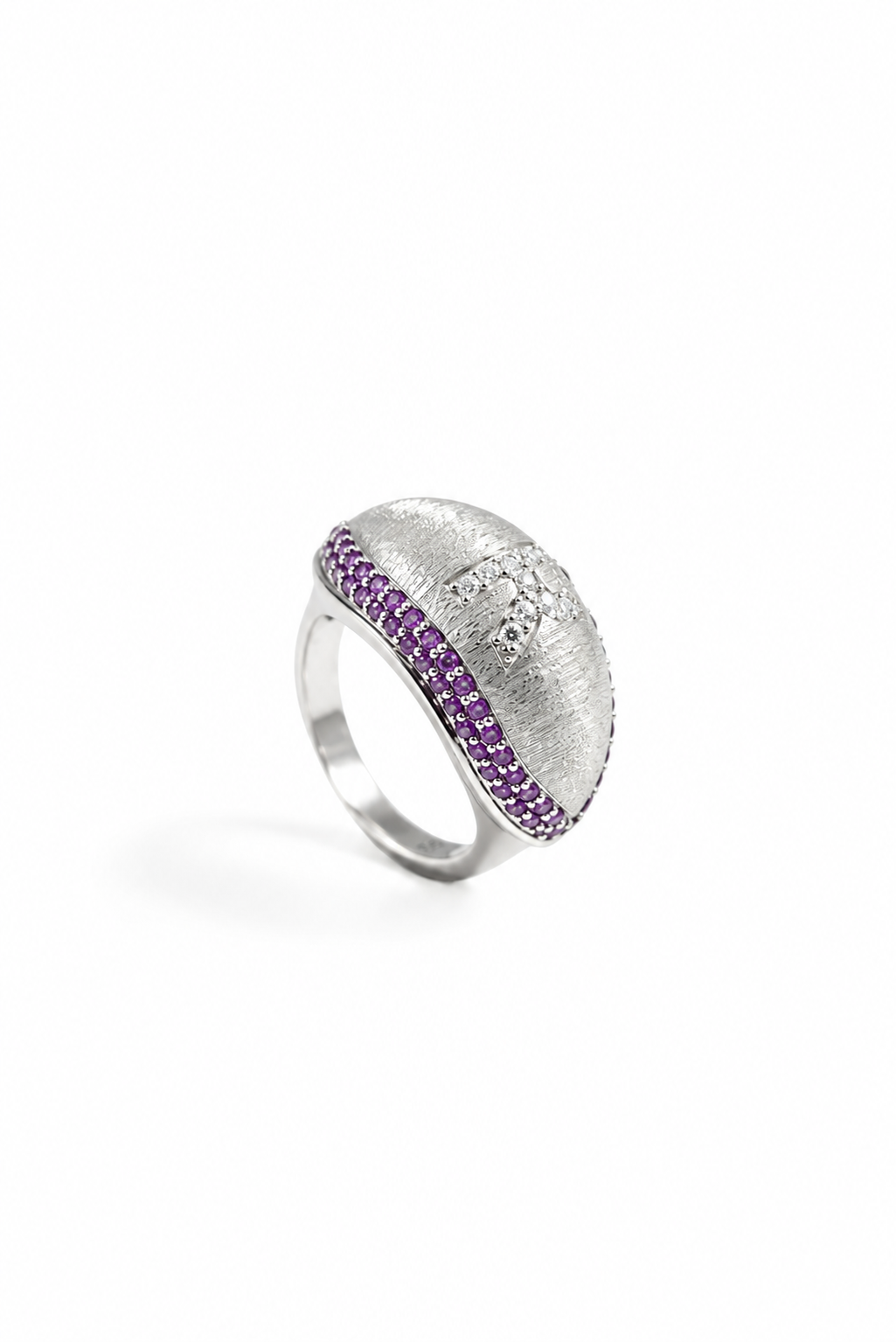 Eclipse Letter Ring