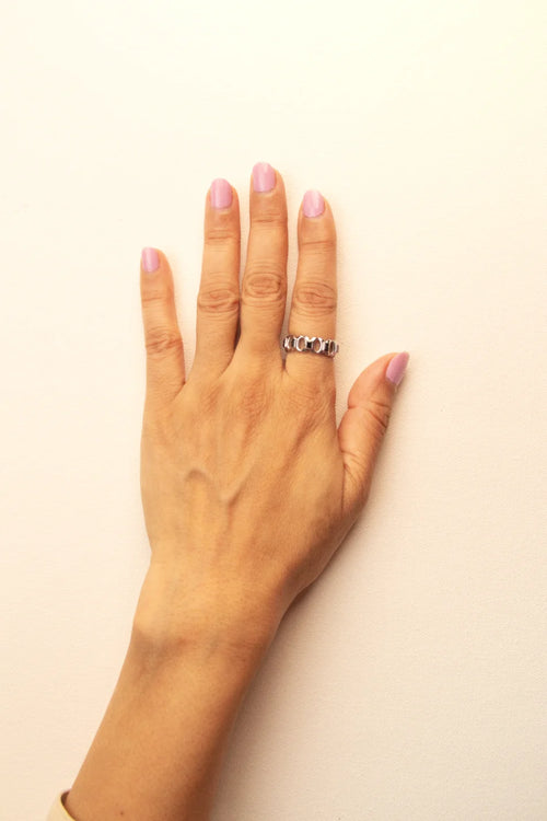 Portal Stacky Ring Silver