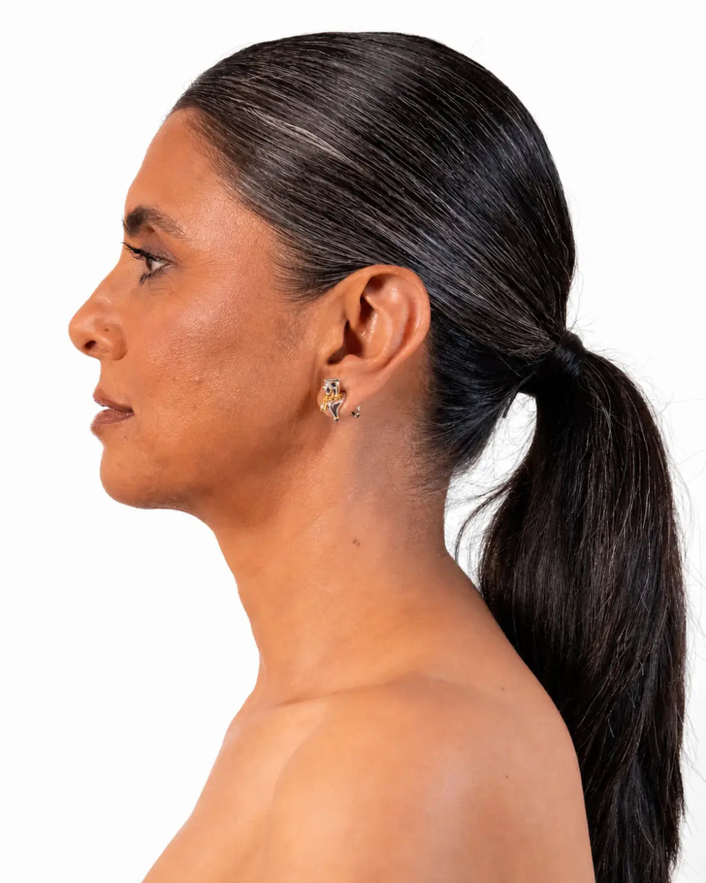 Chaand Horse Ear Studs