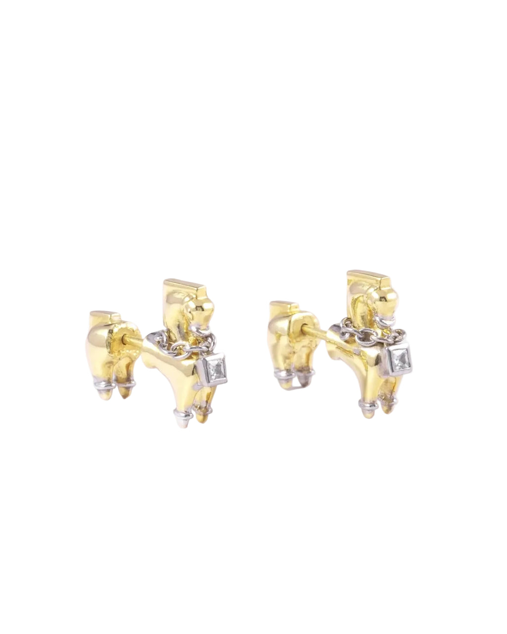 Chaand Horse Ear Studs