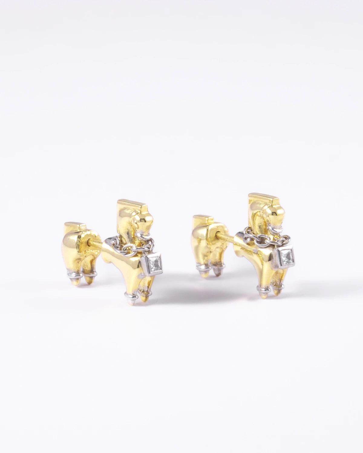 Chaand Horse Ear Studs