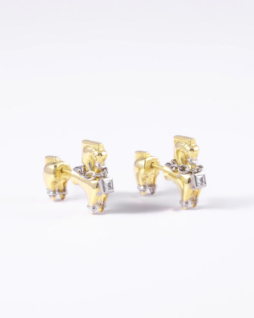 Chaand Horse Ear Studs