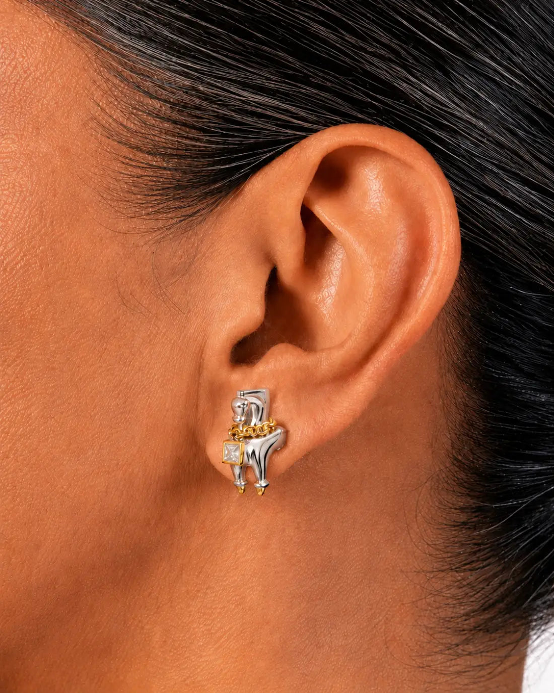 Chaand Horse Ear Studs