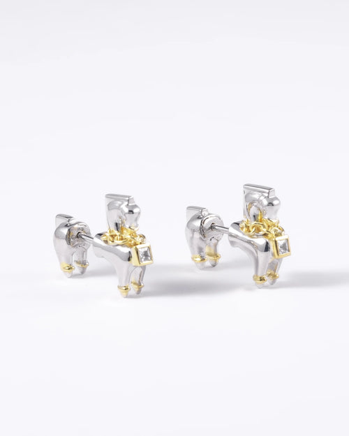Chaand Horse Ear Studs